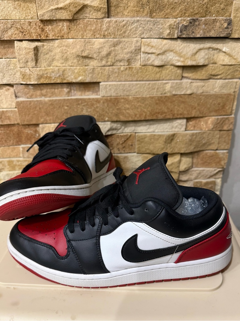 Air Jordan 1 Low sneakers in the "Bred Toe 2.0" colorway Men’s 13
